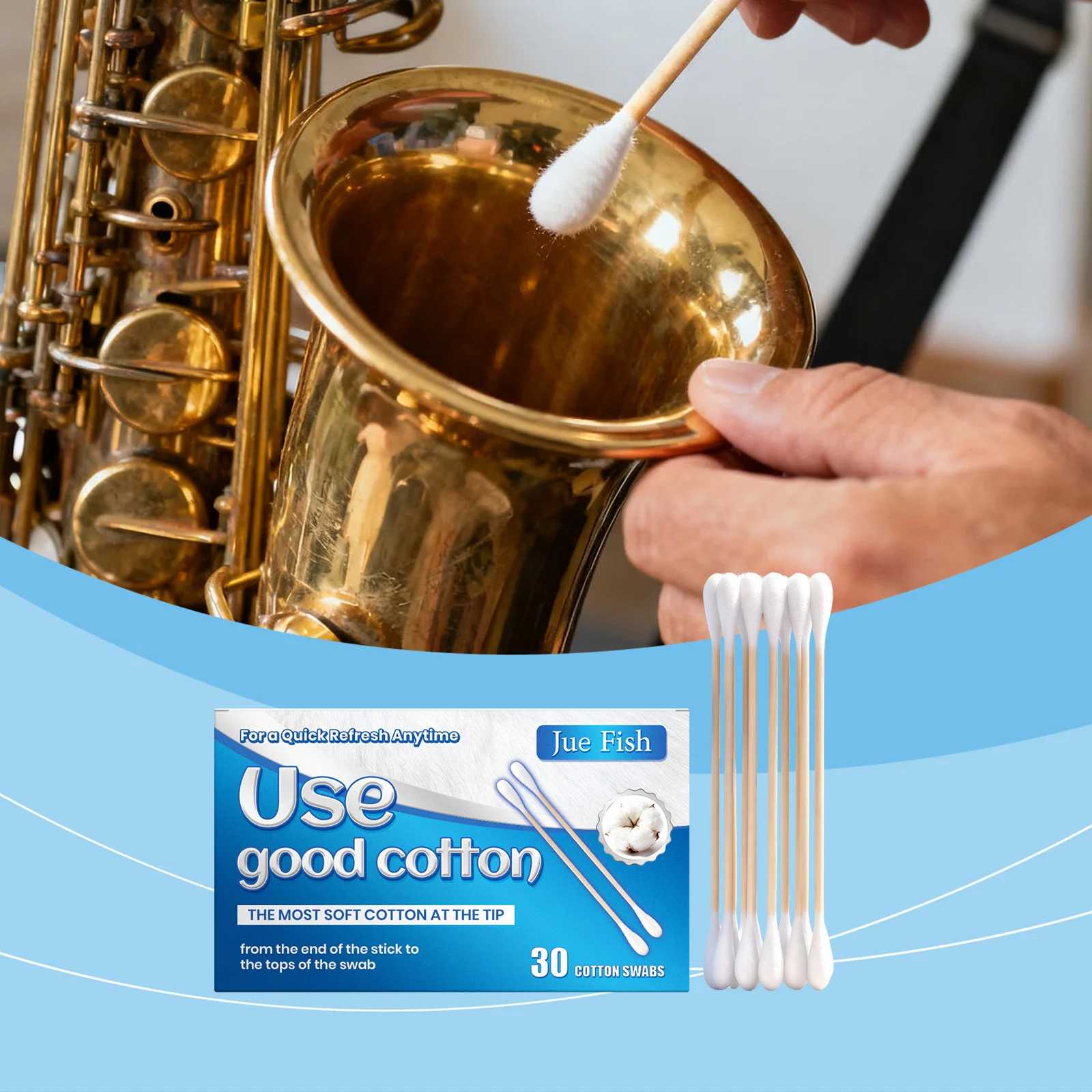 Dual-Tipped Cotton Swabs for Makeup and Precision Cleaning 2 dual tipped cotton swabs spu983511086384 desc 2