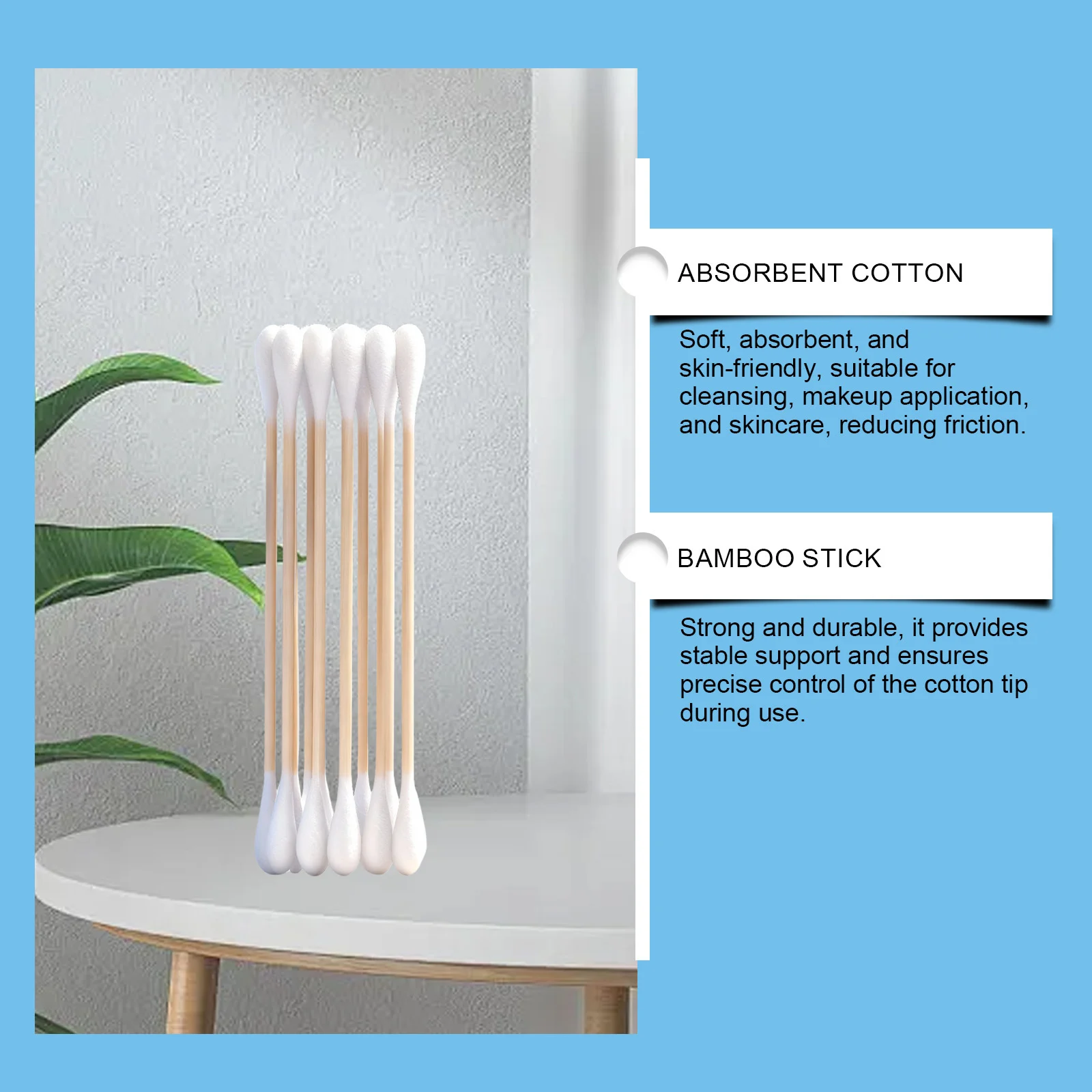 Dual-Tipped Cotton Swabs for Makeup and Precision Cleaning 7 dual tipped cotton swabs spu983511086384 desc 7