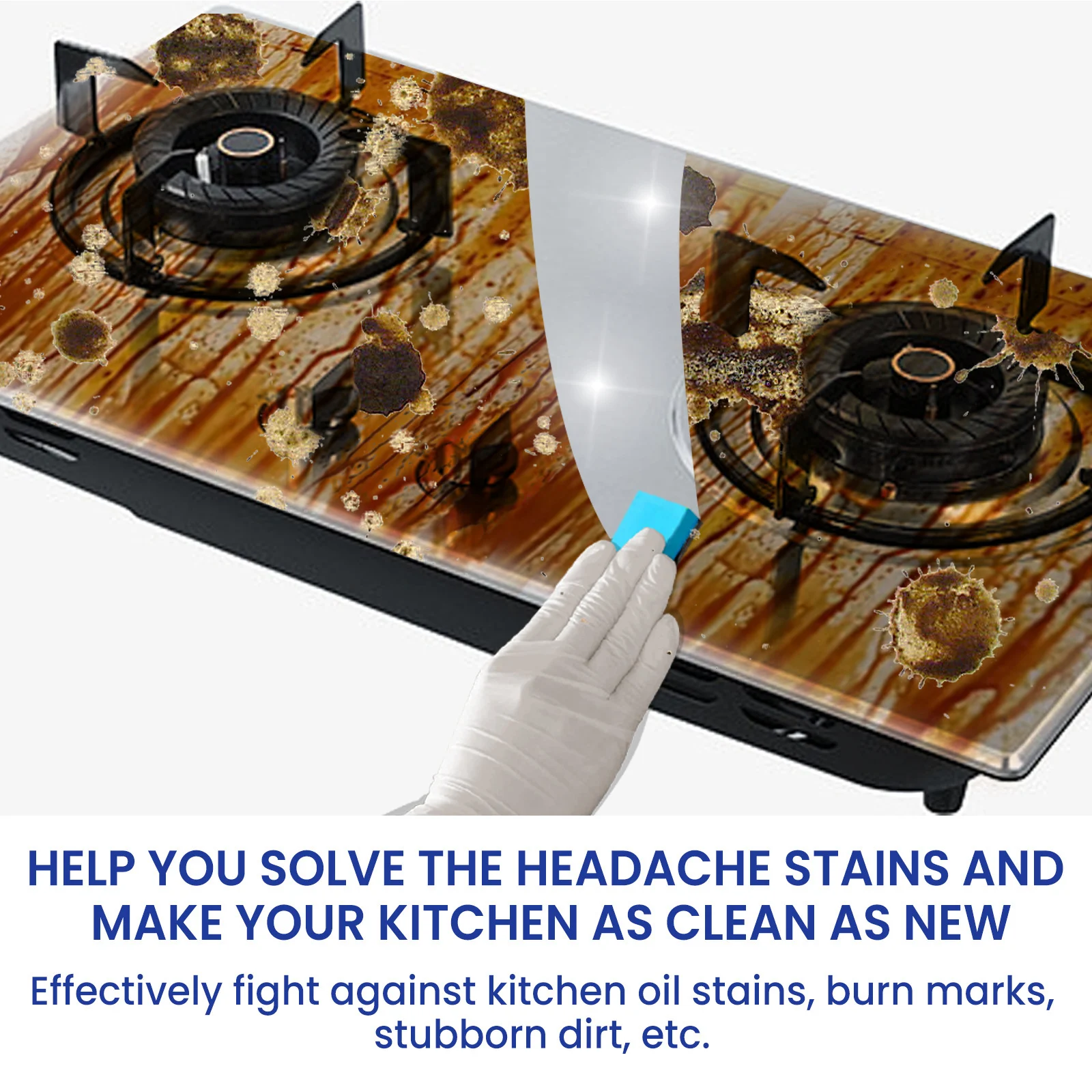 Heavy Duty Kitchen Cleaner Set - Concentrated Grease & Oil Remover 10 kitchen degreaser cleaner set spu777099536701 desc 10