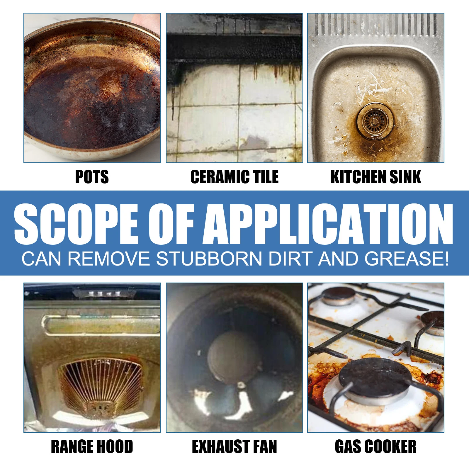 Kitchen Foam Cleaner - Multipurpose Degreaser for Stovetops & Range Hoods 7 kitchen foam cleaner spu777051163601 desc 7