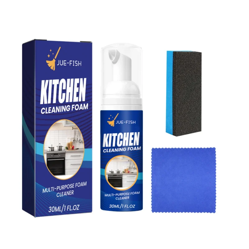 kitchen-foam-cleaner-spu923541177701-1 JUE FISH Kitchen Foam Cleaner - Multi-Purpose Anti-Fouling Degreaser for Stovetop & Range Hood
