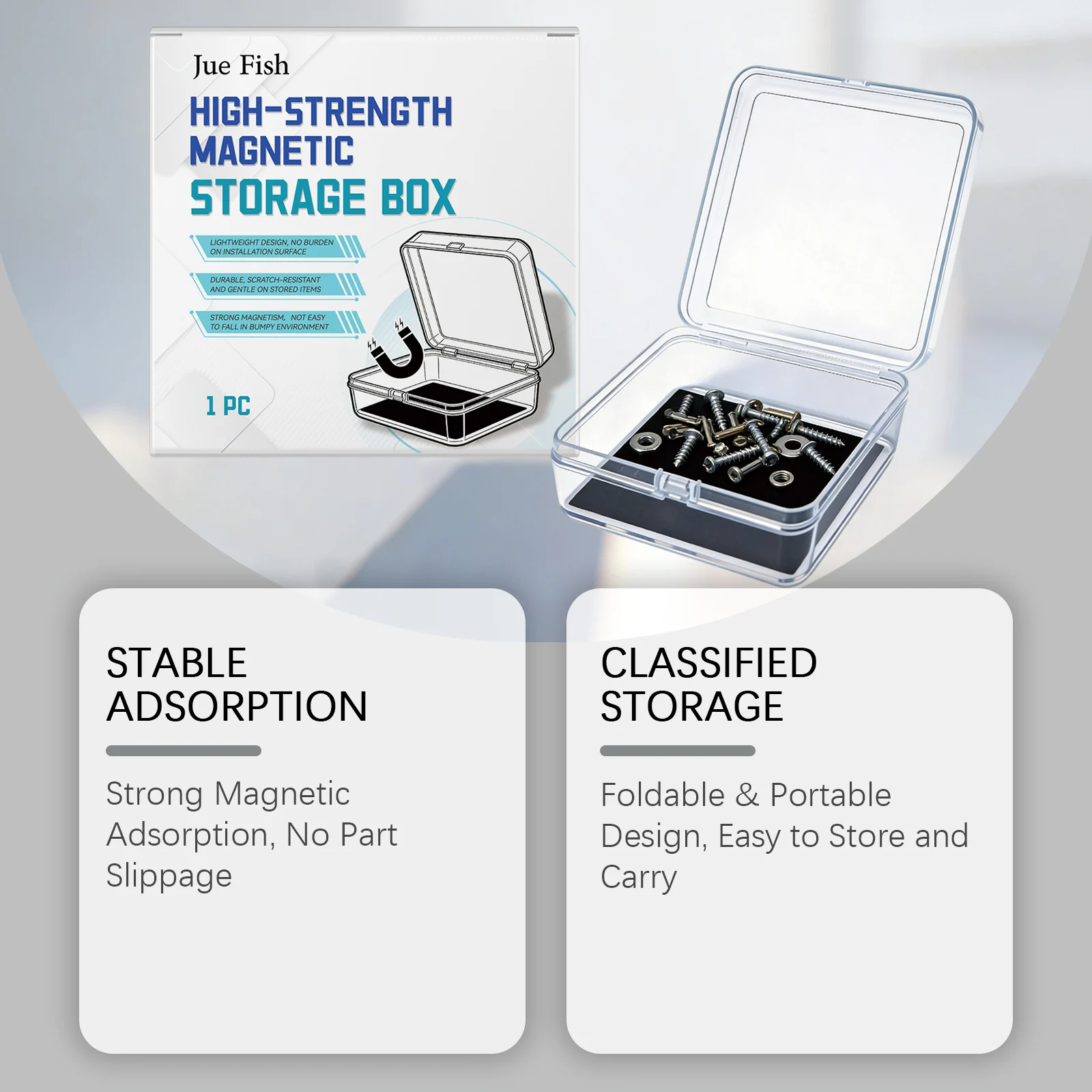 Magnetic Storage Box - High-Strength Small Parts Organizer 5 magnetic storage box spu1005329901166 desc 5