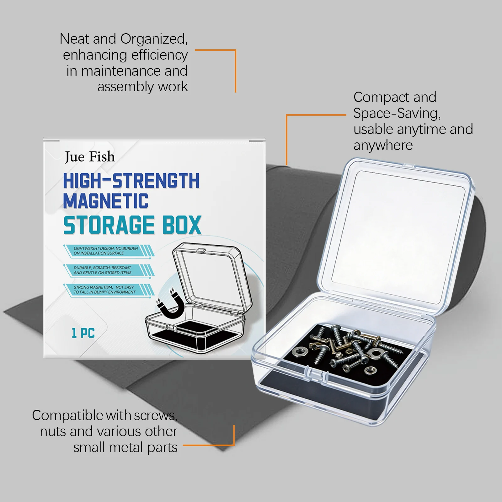 Magnetic Storage Box - High-Strength Small Parts Organizer 9 magnetic storage box spu1005329901166 desc 9