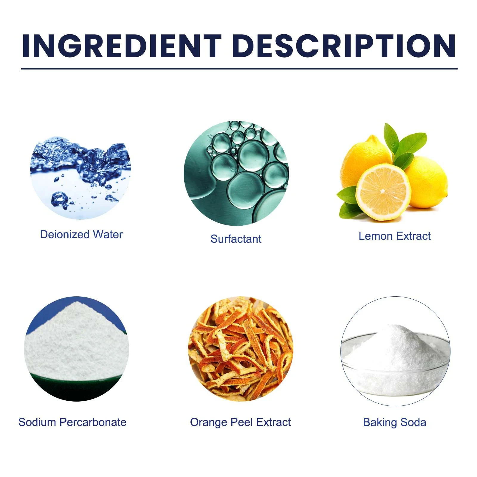 Multi-Effect Cleaning Agent for Kitchen & Bathroom - 60ml 3 multi purpose cleaner spray spu777098670015 desc 3