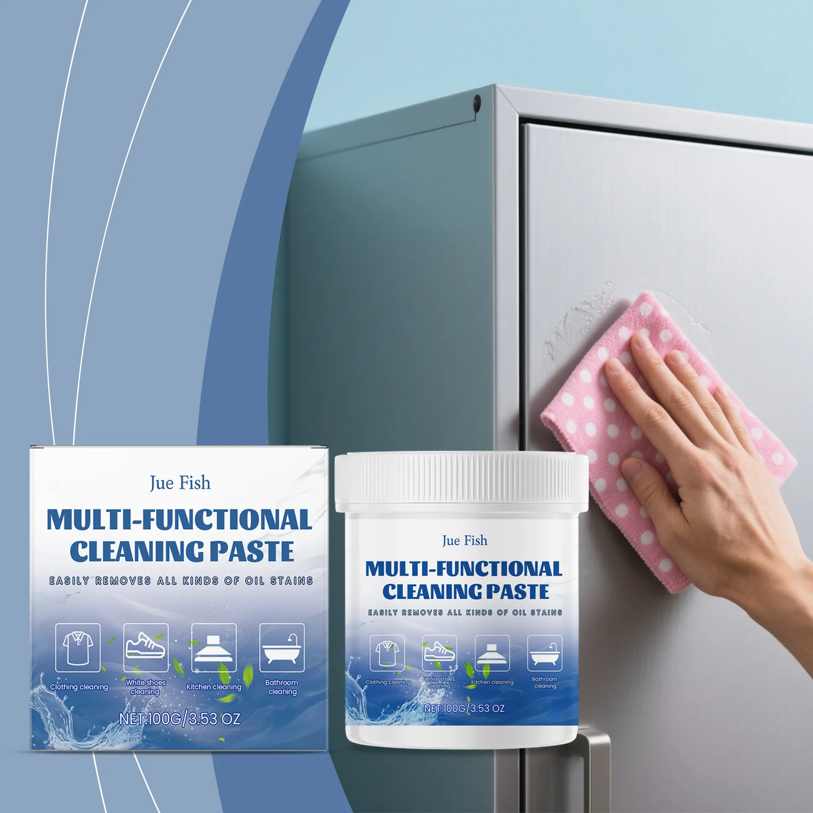 Multi-Functional Cleaning Paste - All-Purpose Stain Remover 100g 2 multi purpose cleaning paste spu988772704326 desc 2