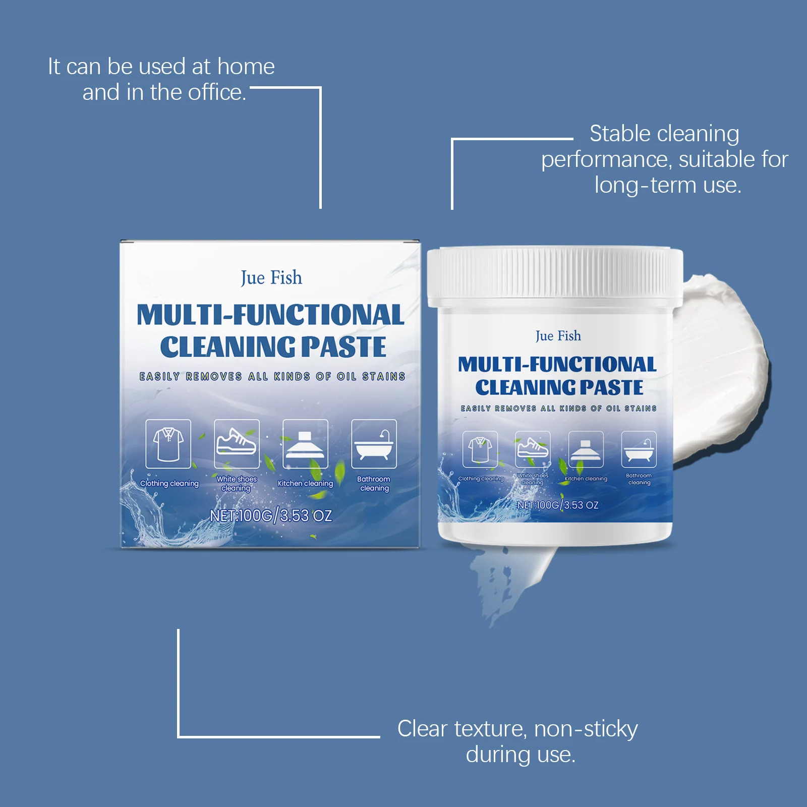Multi-Functional Cleaning Paste - All-Purpose Stain Remover 100g 9 multi purpose cleaning paste spu988772704326 desc 9