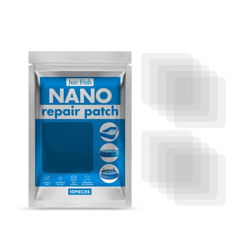 JUE FISH Nano Repair Patches for Swimming Pool, Air Mattress, Inflatable Ring