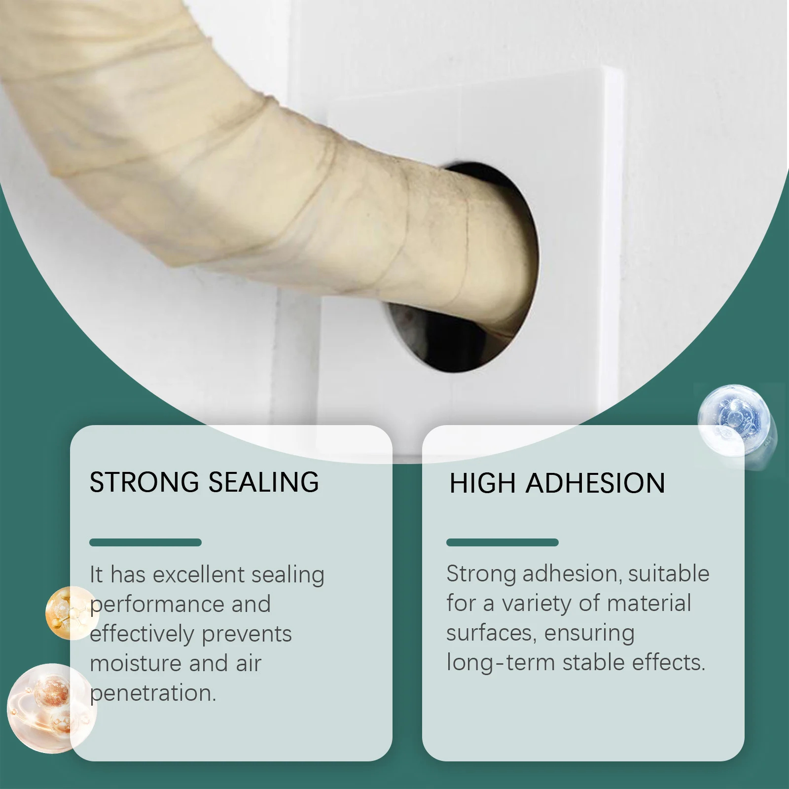 Waterproof Sealant Mud - High Adhesion Crack & Hole Filler (30g) 5 sealant mud caulking clay spu835927830669 desc 5