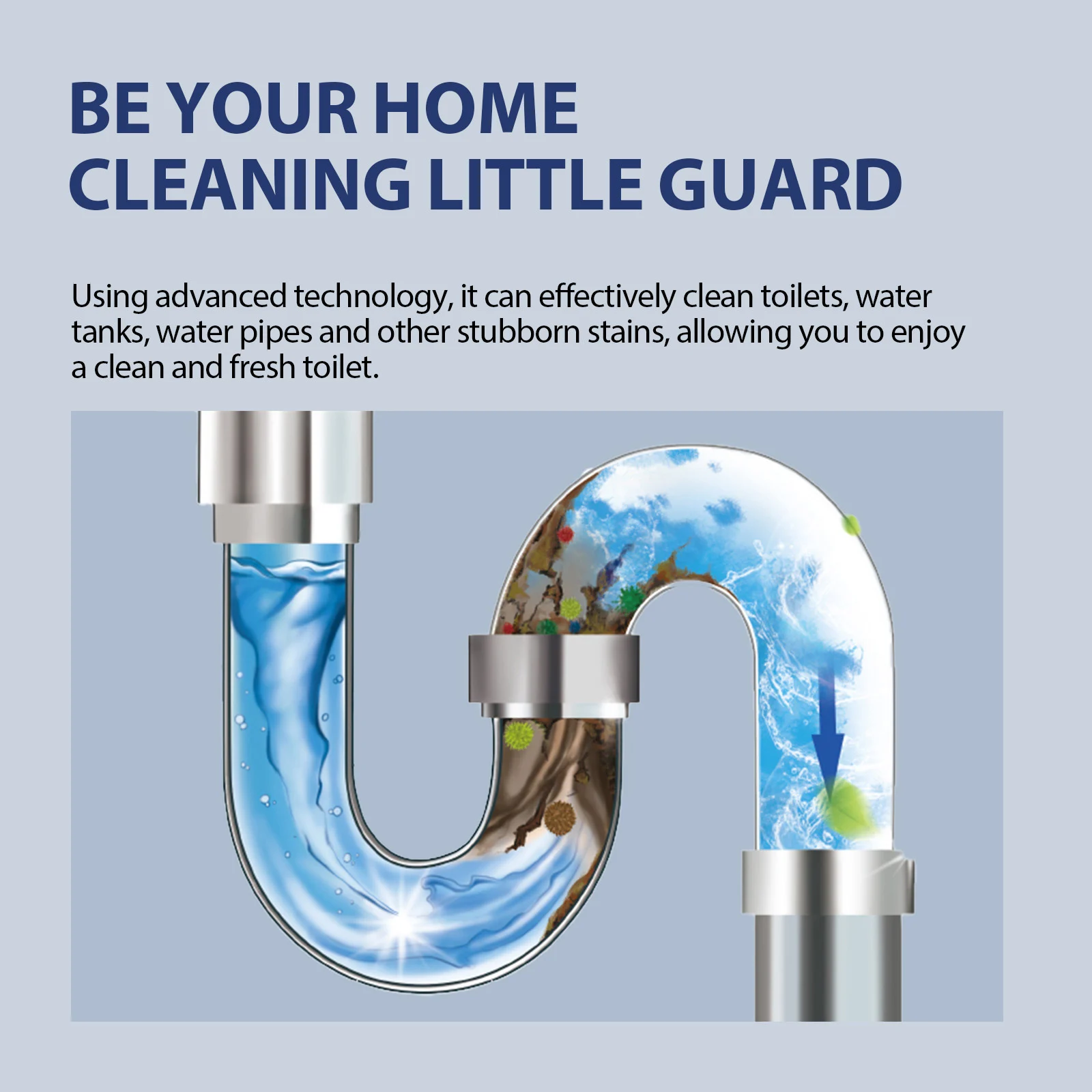 Toilet Cleaning Tablets - Stains-Free & Crystal Clear Formula, 12 Pieces 7 toilet cleaning tablets spu777104317938 desc 7