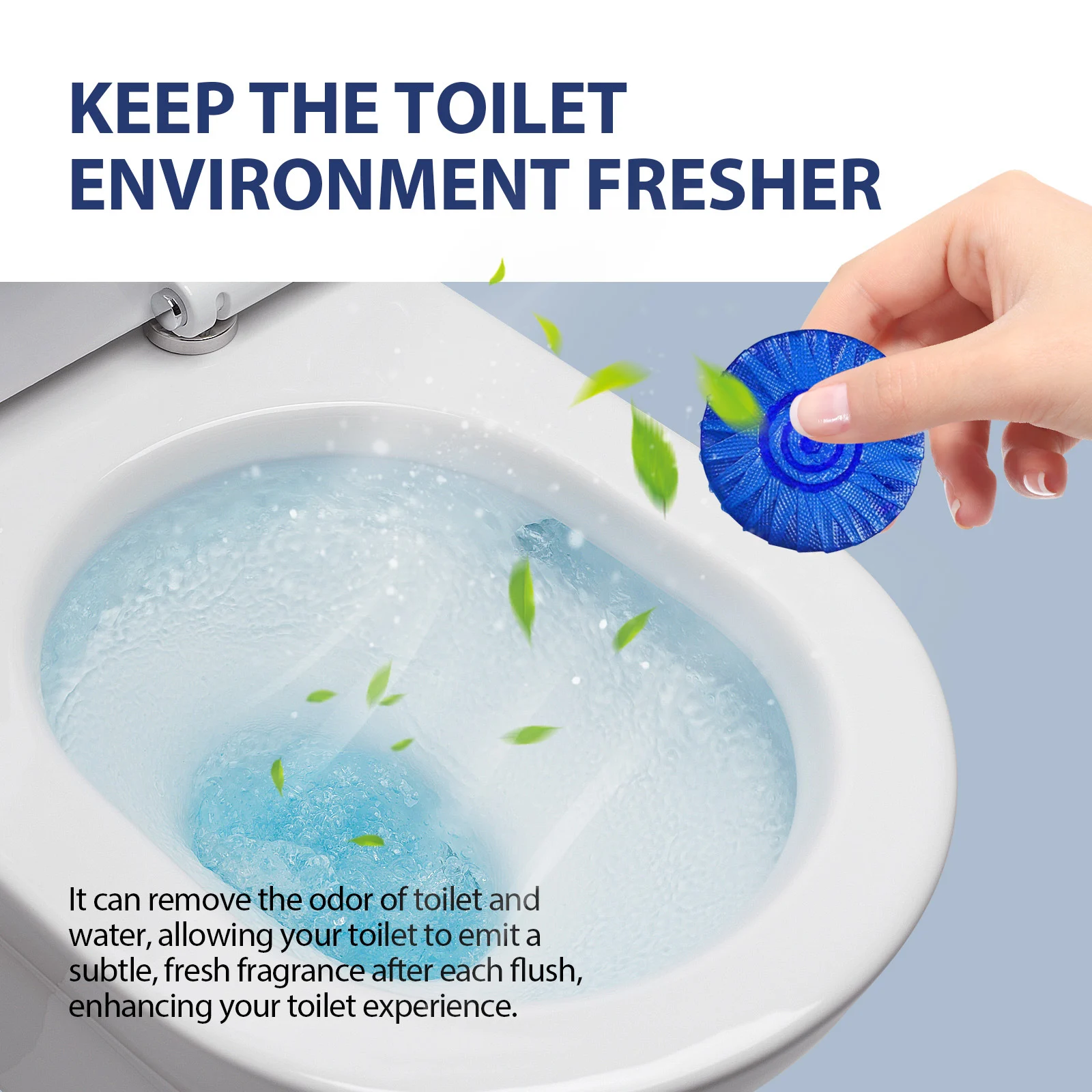 Toilet Cleaning Tablets - Stains-Free & Crystal Clear Formula, 12 Pieces 8 toilet cleaning tablets spu777104317938 desc 8